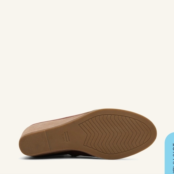 Tom's Sutton Chestnut Brown Wedge Boots NWT Outdoor Cold Weather Elevated Basic - Picture 3 of 10